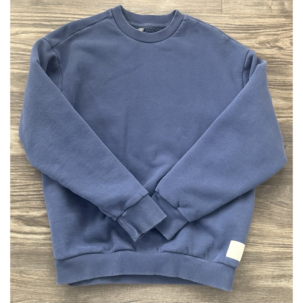 Women's Vuori Restore 2.0‎ Crewneck Sweatshirt Navy Blue Small